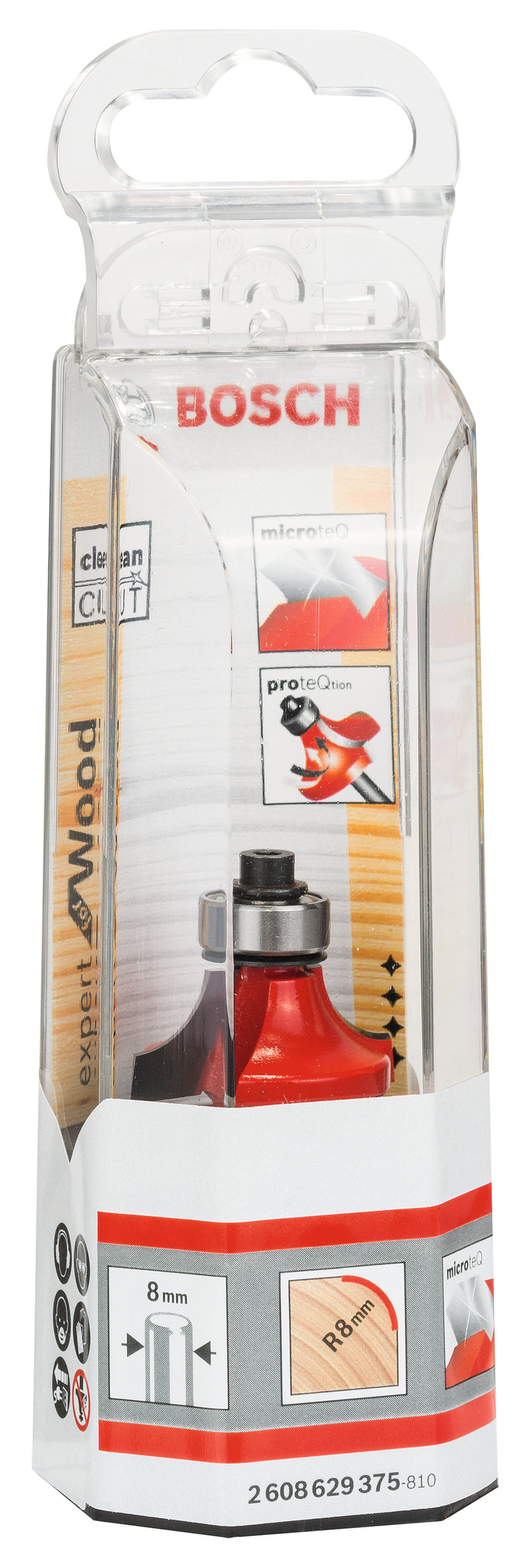 Bosch Round.Over Bit +Guide Pin 8x28,6x55