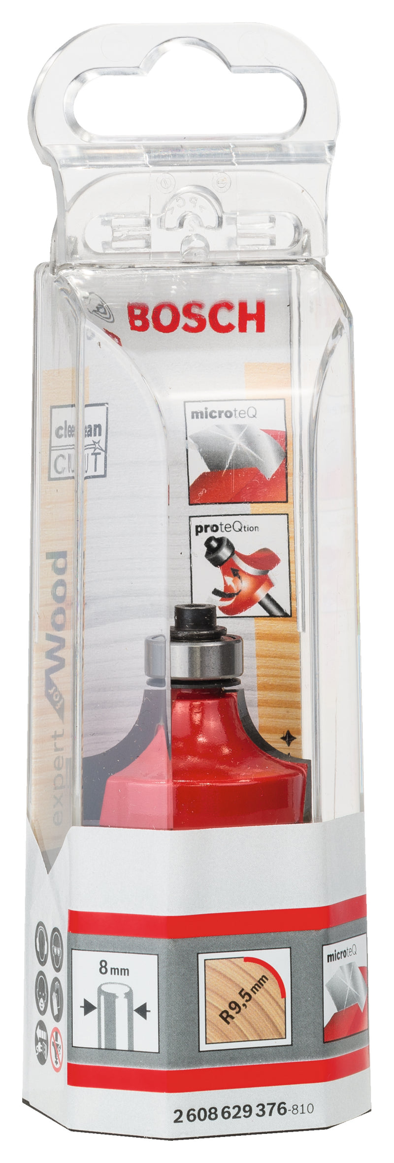 Bosch Round.Over Bit +Guide Pin 8x31,75x60