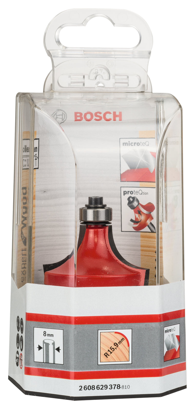 Bosch Round.Over Bit +Guide Pin 8x44,4x64