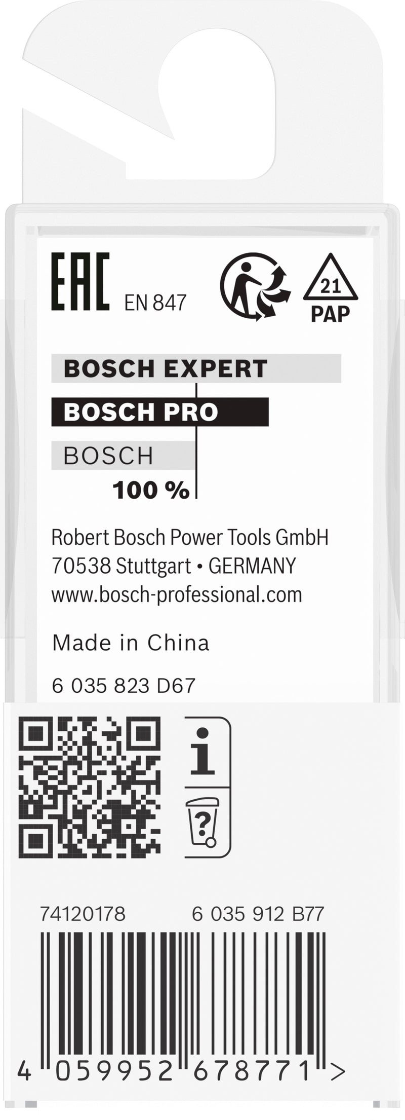 Bosch PRO Router Bit Straight, Two Flutes, Ø16