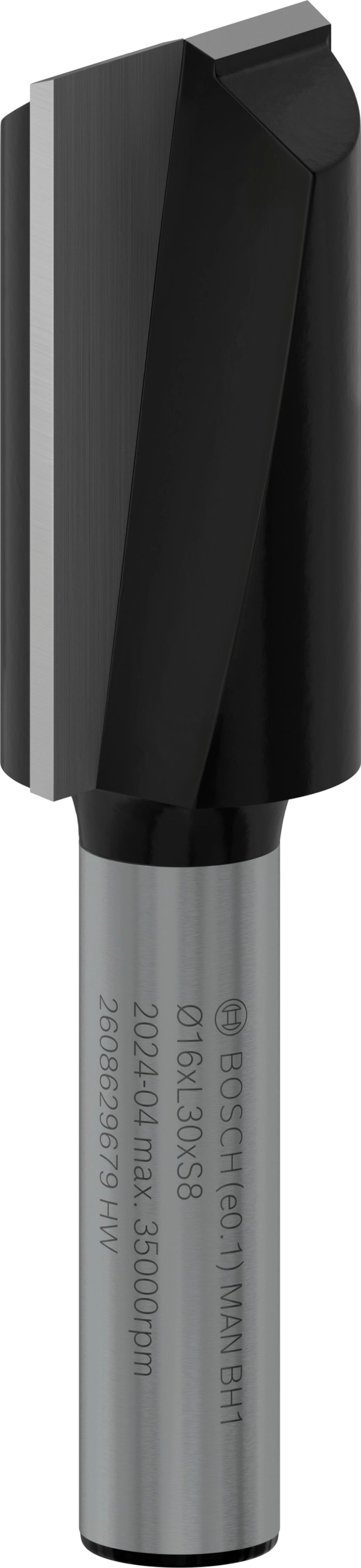 Bosch PRO Router Bit Straight, Two Flutes, Ø16