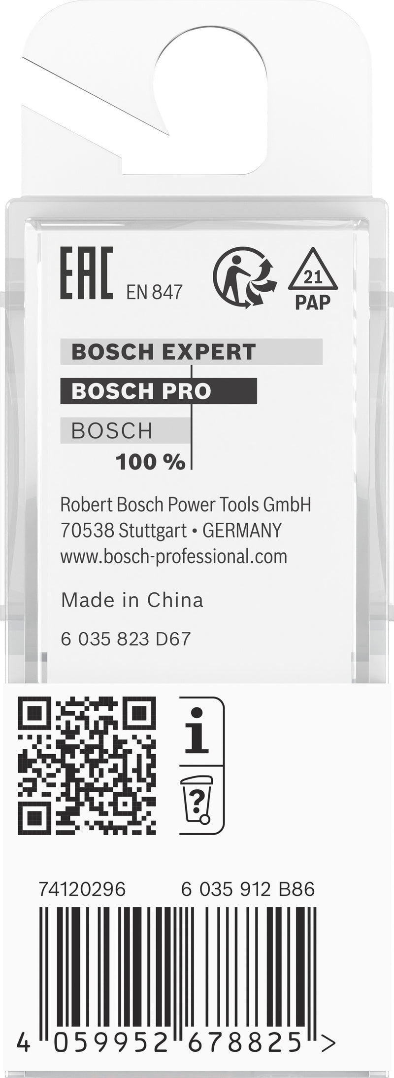 Bosch PRO Router Bit T slotting, Ø13.5xØ8.6, S