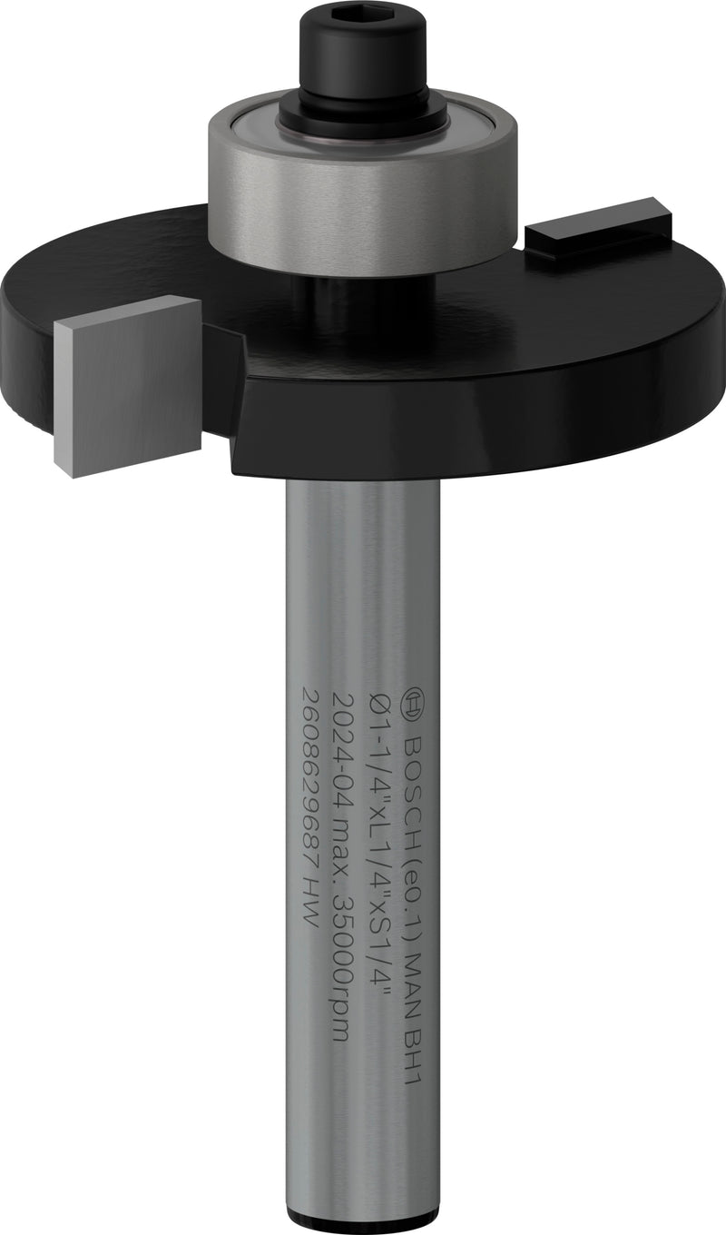 Bosch PRO Router Bit Slotting, L1/4'', Shank 1