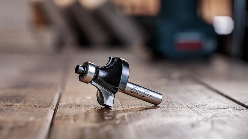 Fresa de arredondar, de meia barra Bosch Accessories (Fresa de arredondar para tupia PRO, R 1/8", encabadouro de 1/4")
