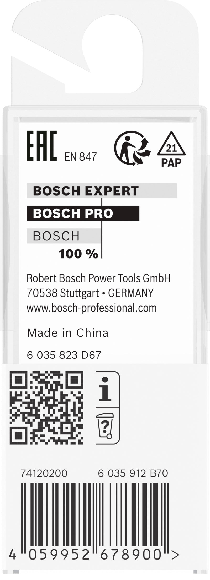 Bosch PRO Router Bit Flush Trim, Ø1/2''xL1'',