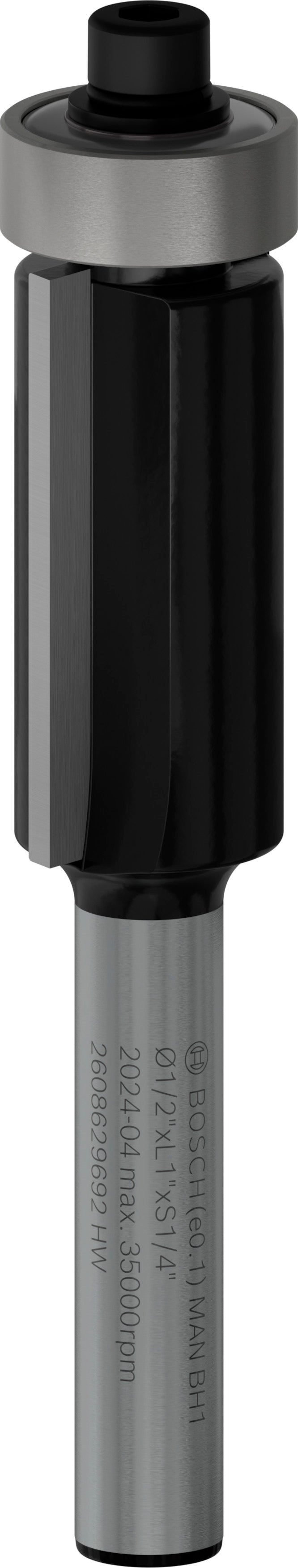 Bosch PRO Router Bit Flush Trim, Ø1/2''xL1'',