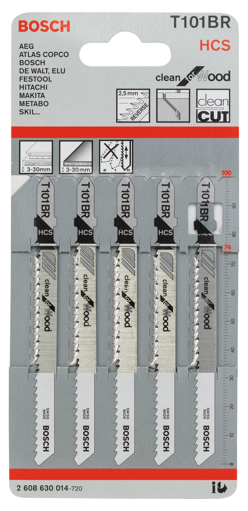 Bosch Saw Blade Set RB - 5ER T 101 BR