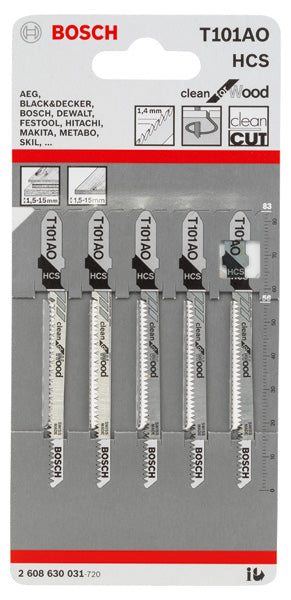 Bosch Saw Blade Set RB - 5ER T 101 AO