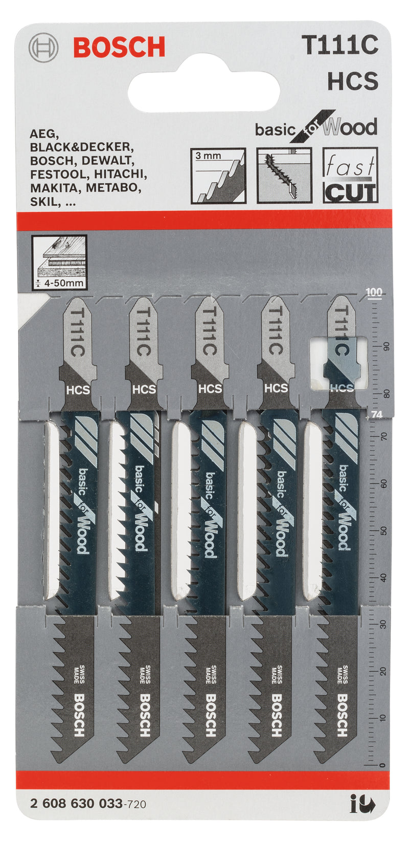 Bosch Saw Blade Set RB - 5ER T 111 C