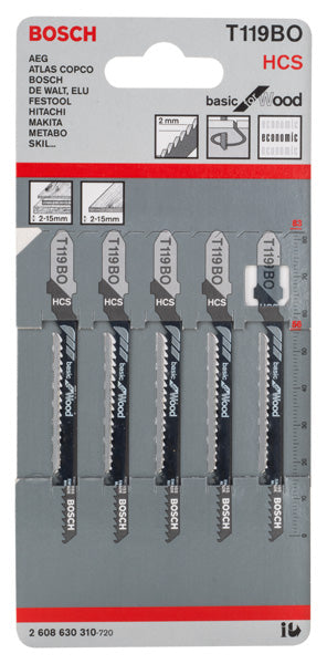 Bosch Saw Blade Set RB - 5ER T 119 BO