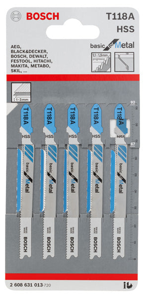 Bosch Saw Blade Set RB - 5ER T 118 A