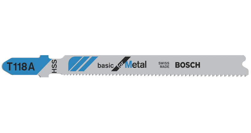 Bosch 118A HCS Basic for Metal 118 Pack
