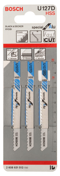 Bosch U127D HSS Special for Alu 3Pack
