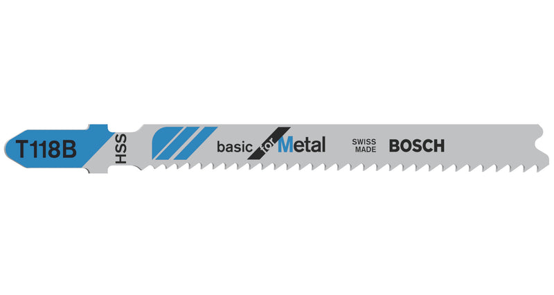 Bosch T118B HCS Basic for Metal 100Pack