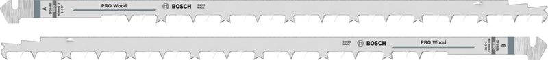 Hoja de sierra Bosch HCS TF350M para madera (paquete de 2)