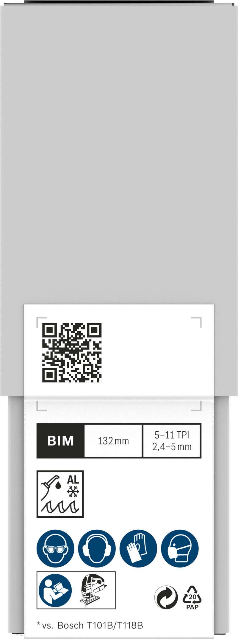 Bosch T345XF HCS Progr. for Wood 100Pack