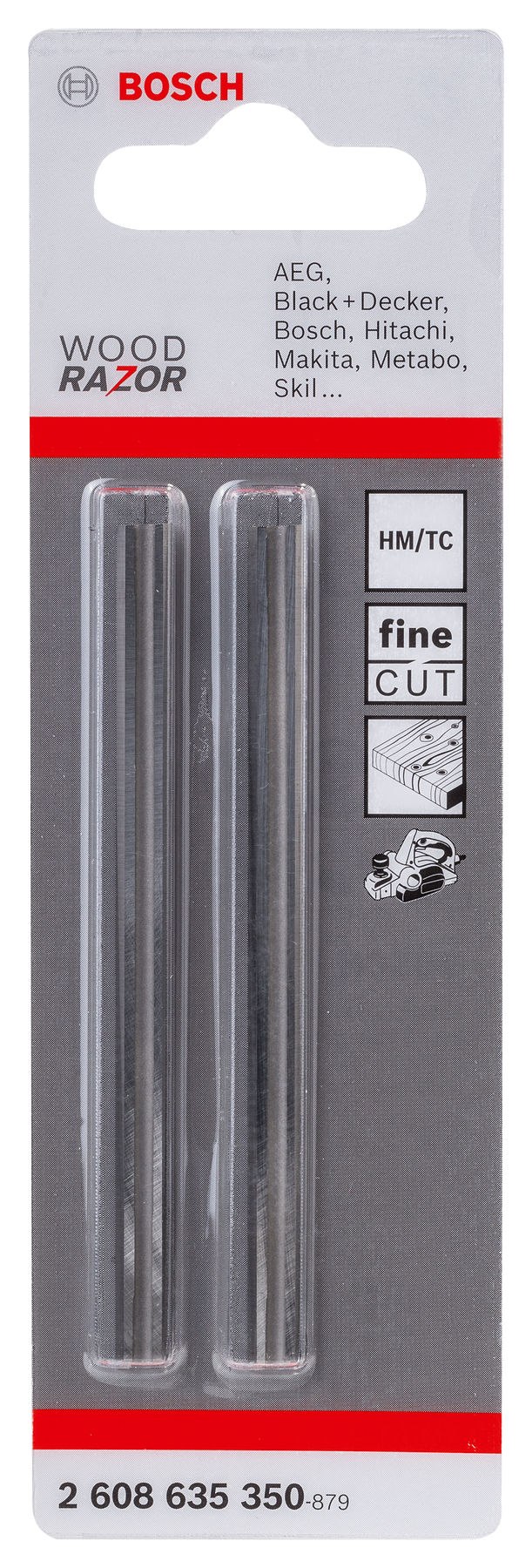 Bosch Planing knife Carbide Reversible