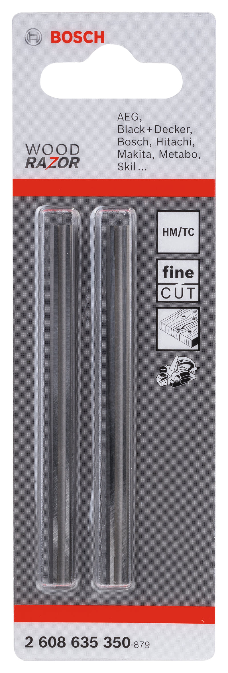 Bosch Planing knife Carbide Reversible