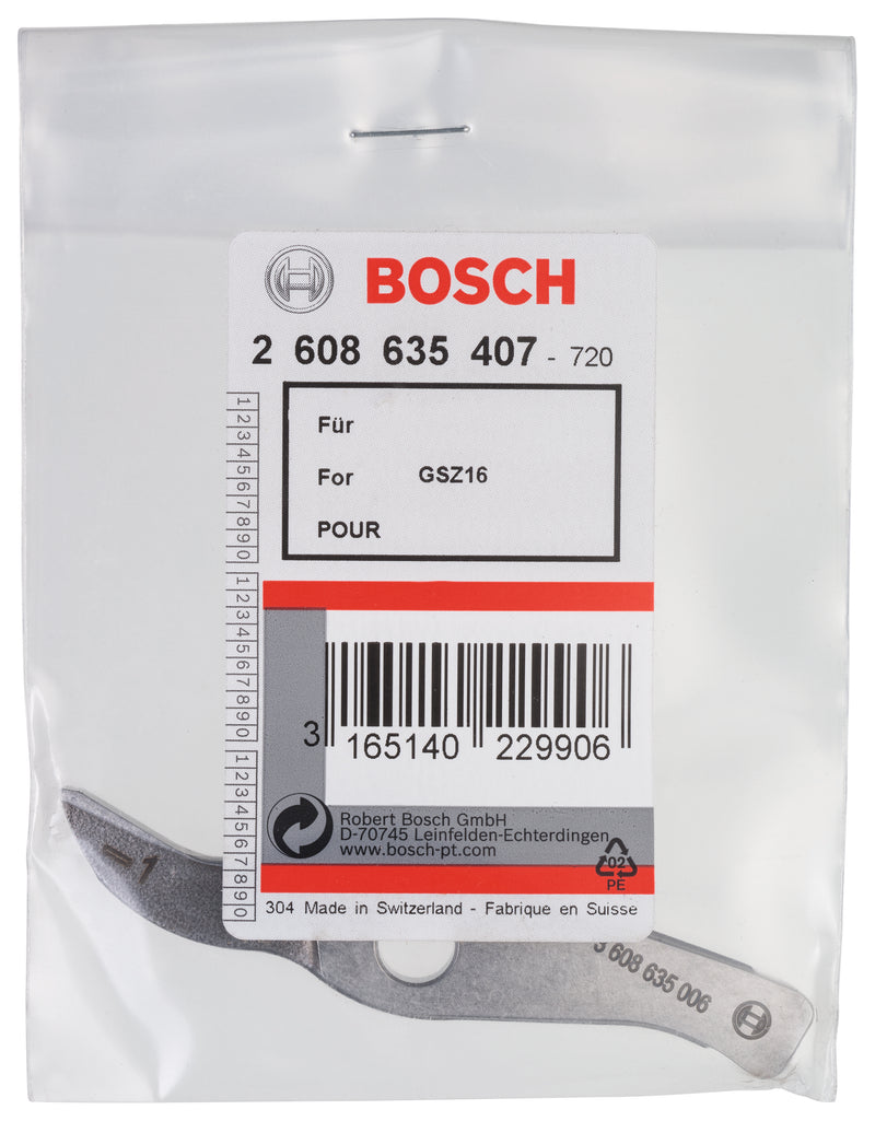 Hoja derecha de Bosch