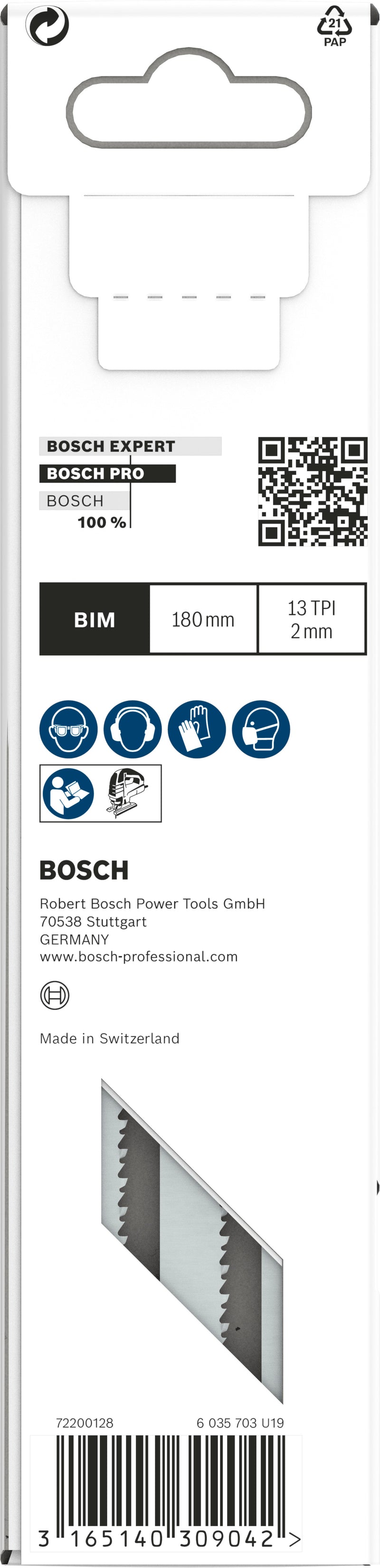 Bosch T718BF BIM Flexible f. Metal-Sandw. 3Pck