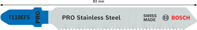 Bosch T118EFS BIM Special f. Stainl. Steel 5Pk