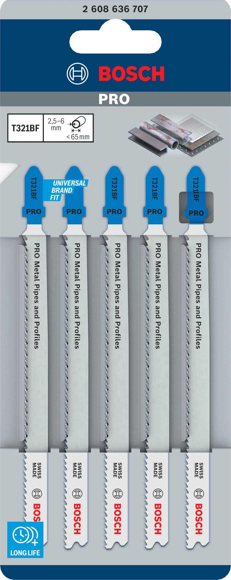 Bosch T321BF BIM Speed for Metal 5Pack