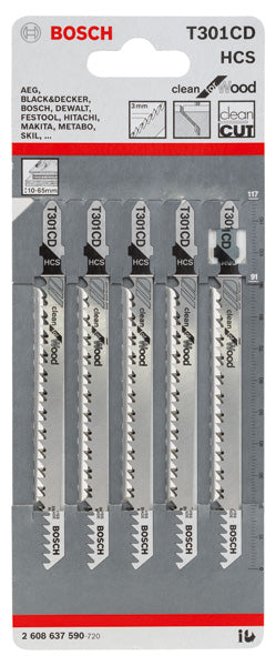 Bosch Saw Blade Set RB - 5ER T 301 CD