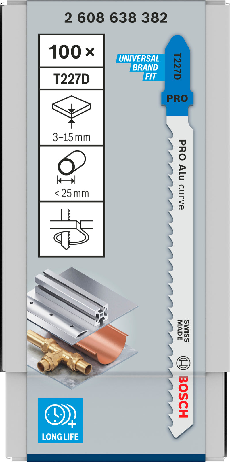 Bosch T227D HCS Special for Alu 100Pack