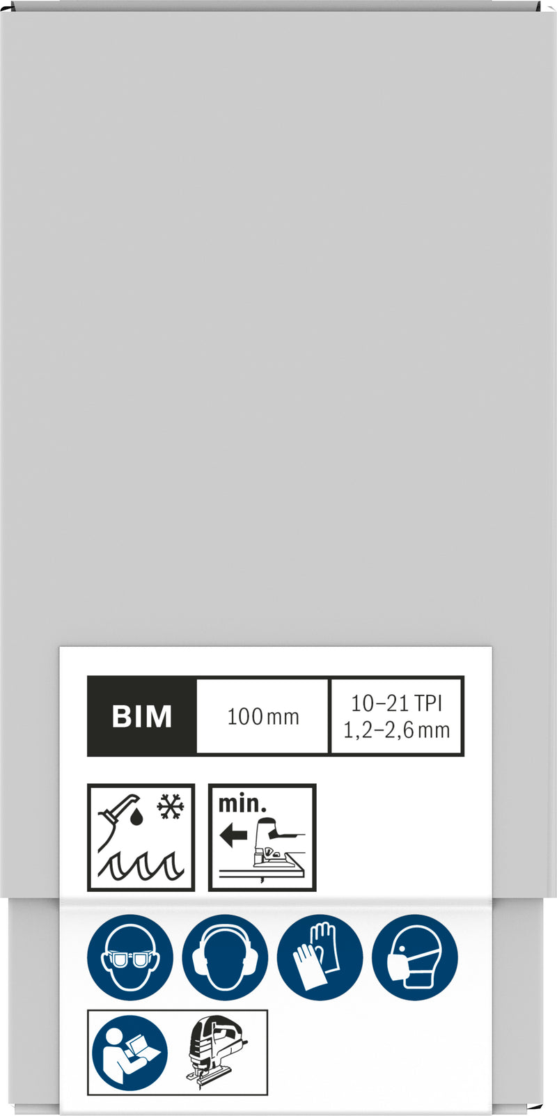 Bosch T123X HCS Progressor for Metal 100Pack