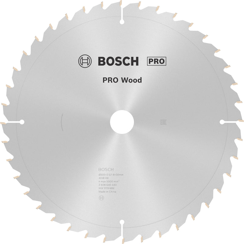 Bosch Circular Saw Blade OP WO B 305x30-40