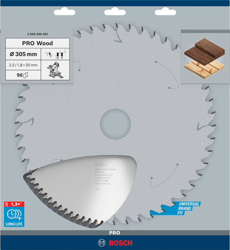 Bosch Circular Saw Blade OP WO B 305x30-96