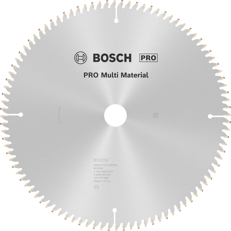 Bosch Circular Saw Blade MM MU B 305x30-96