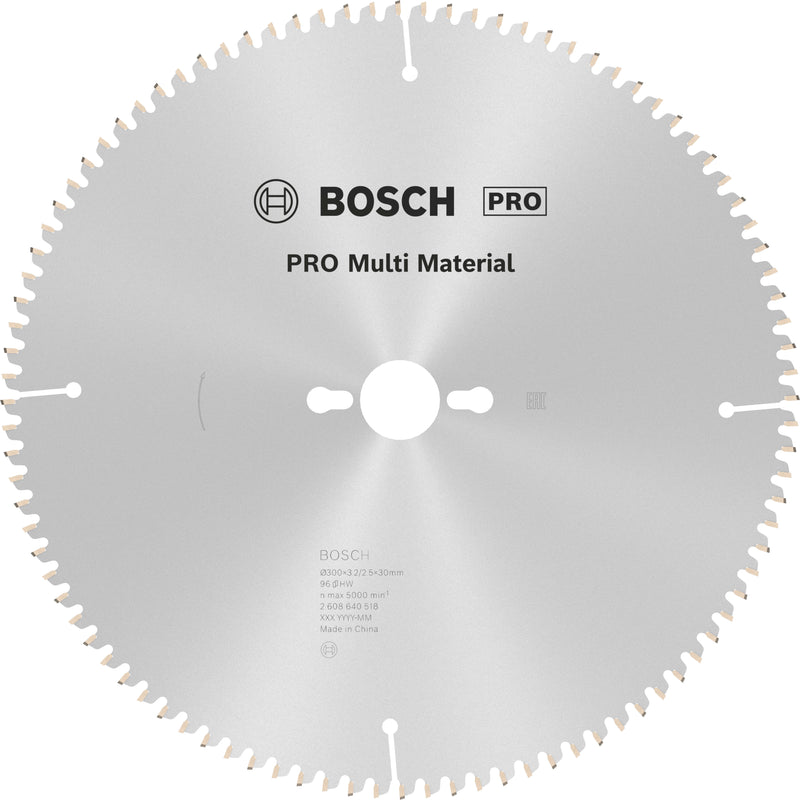 Bosch Circular Saw Blade MM MU B 300x30-96