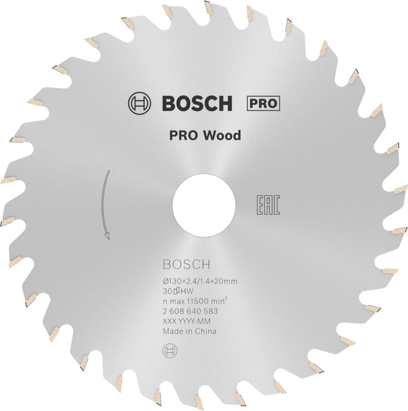 Bosch Circular Saw Blade OP WO H 130x20-30
