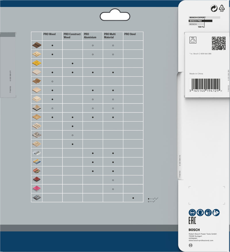 Lâmina de serra circular Bosch OP WO H 200x30-24