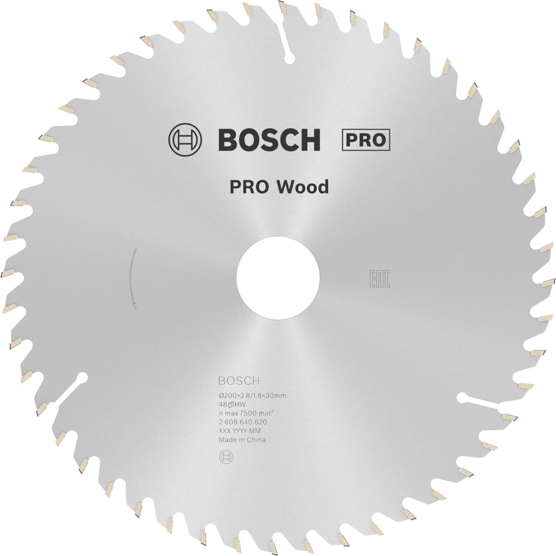 Bosch Circular Saw Blade OP WO H 200x30-48