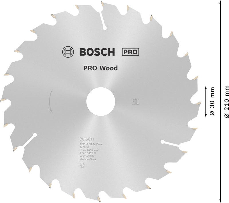 Bosch Circular Saw Blade OP WO H 210x30-24