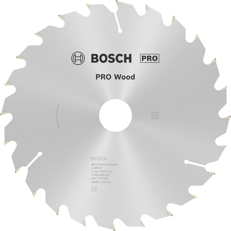 Bosch Circular Saw Blade OP WO H 210x30-24