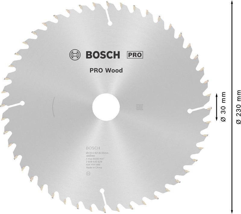 Bosch Circular Saw Blade OP WO H 230x30-48