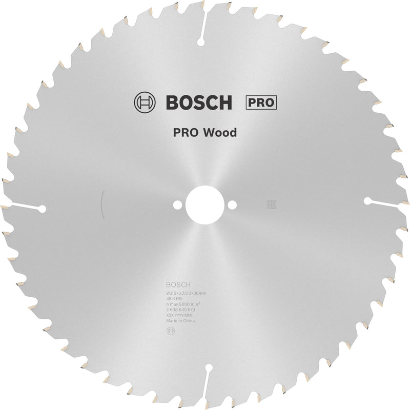 Bosch Circular Saw Blade OP WO S 315x30-48