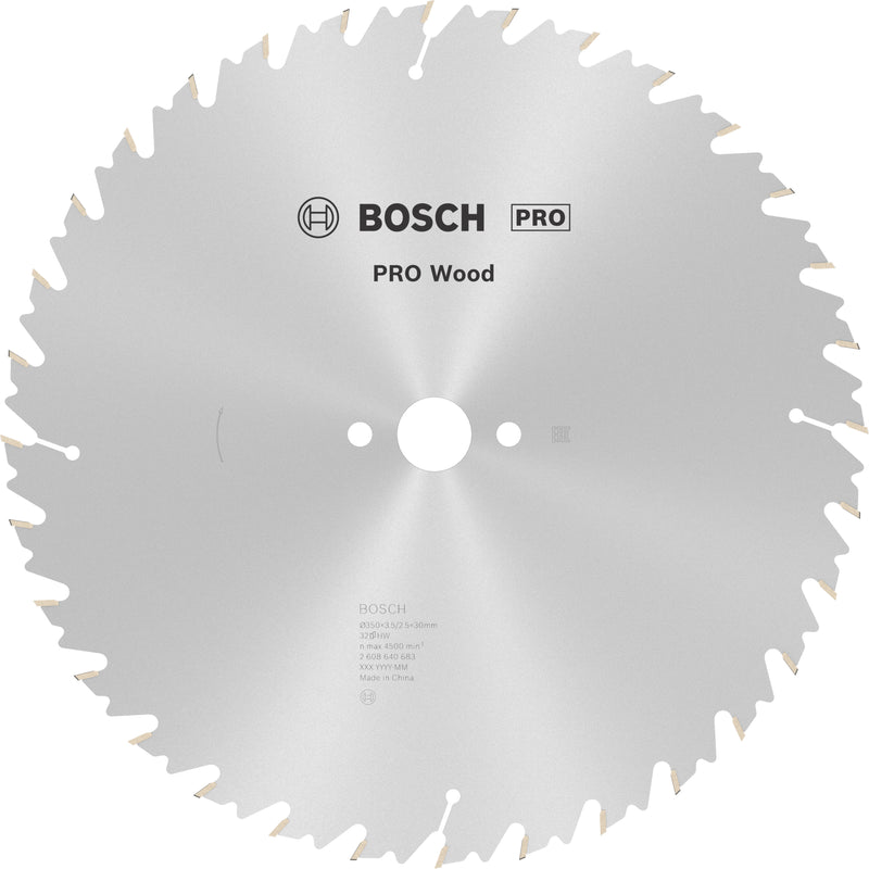 Bosch Circular Saw Blade SE WO S 350x30-32