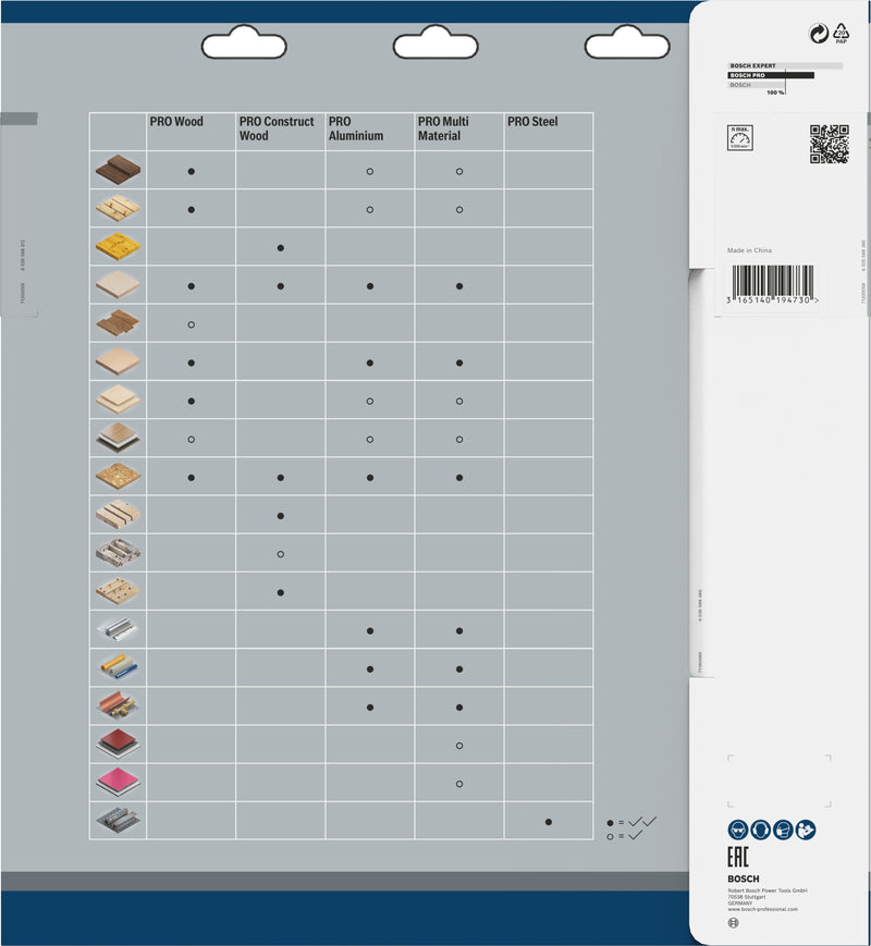 Bosch Circular Saw Blade CW WO T 300x30-20