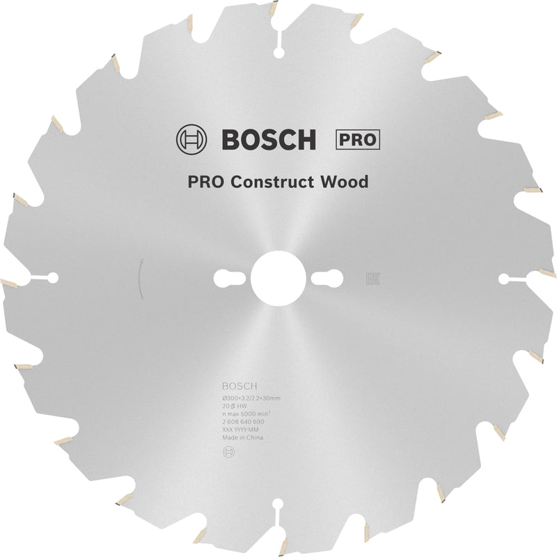Bosch Circular Saw Blade CW WO T 300x30-20