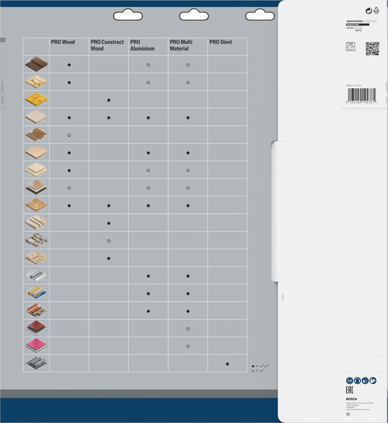 Lâmina de serra circular Bosch CW WO S 400x30-28