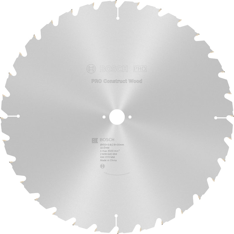 Bosch Circular Saw Blade CW WO S 450x30-32
