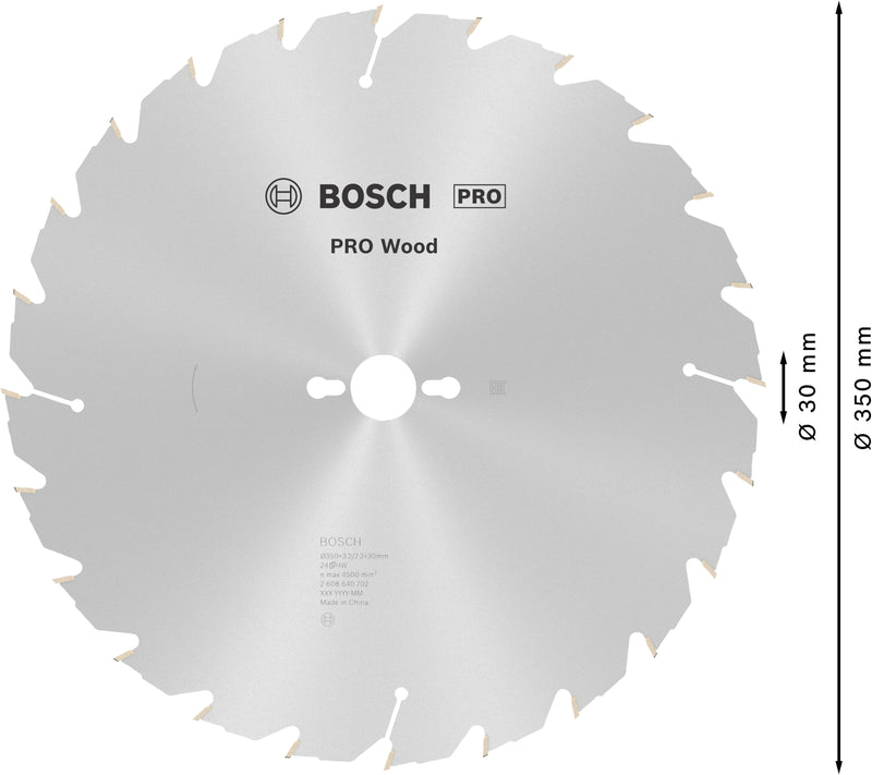 Bosch Circular Saw Blade CW WO S 350x30-24