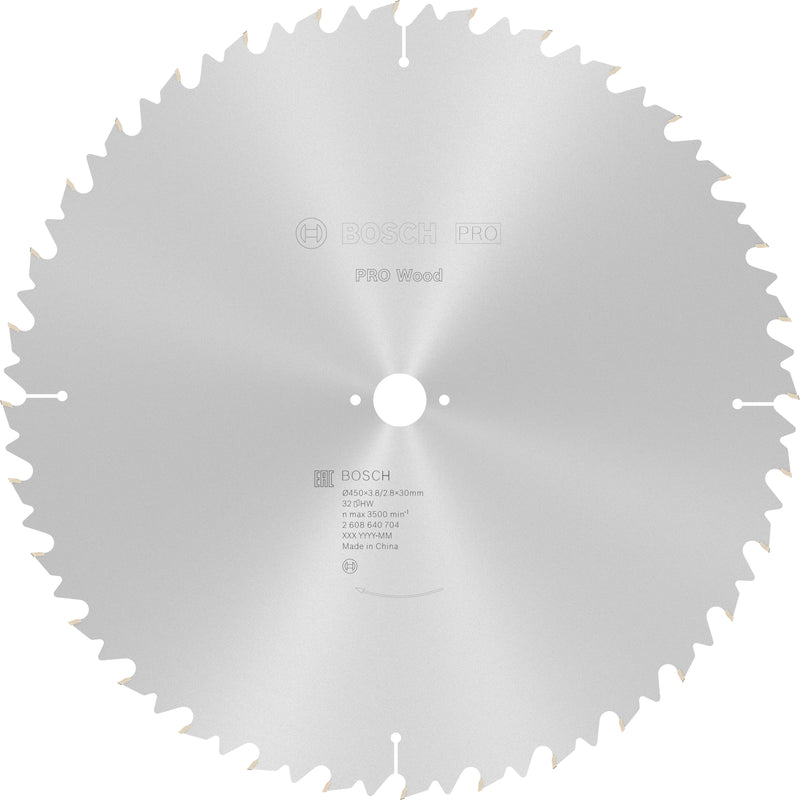 Lâmina de serra circular Bosch CW WO S 450x30-32