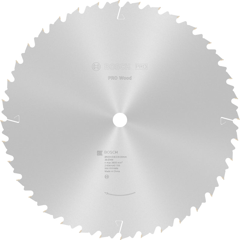 Lâmina de serra circular Bosch CW WO S 500x30-36