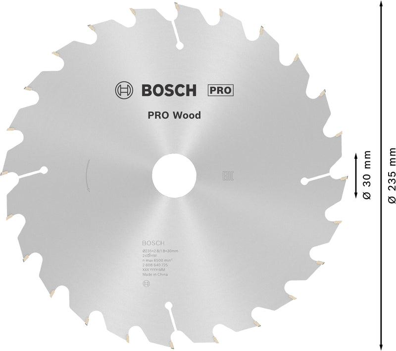 Bosch Circular Saw Blade OP WO H 235x30-24