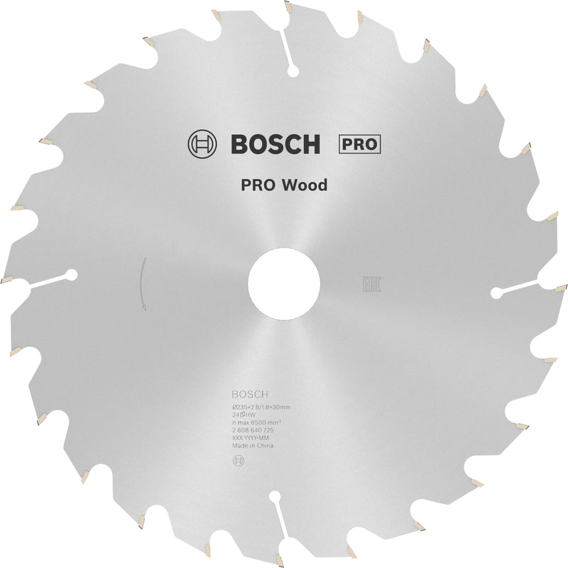 Bosch Circular Saw Blade OP WO H 235x30-24